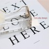 Multibey Clear Acrylic Gold 1 Inch Core Desktop Adhesive Tape