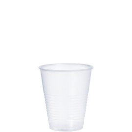 DART Y12S-50PK Y12S Conex Translucent Plastic Cold Cups, 12oz per Bag Sleeve, 50 Count (Pack of 1)