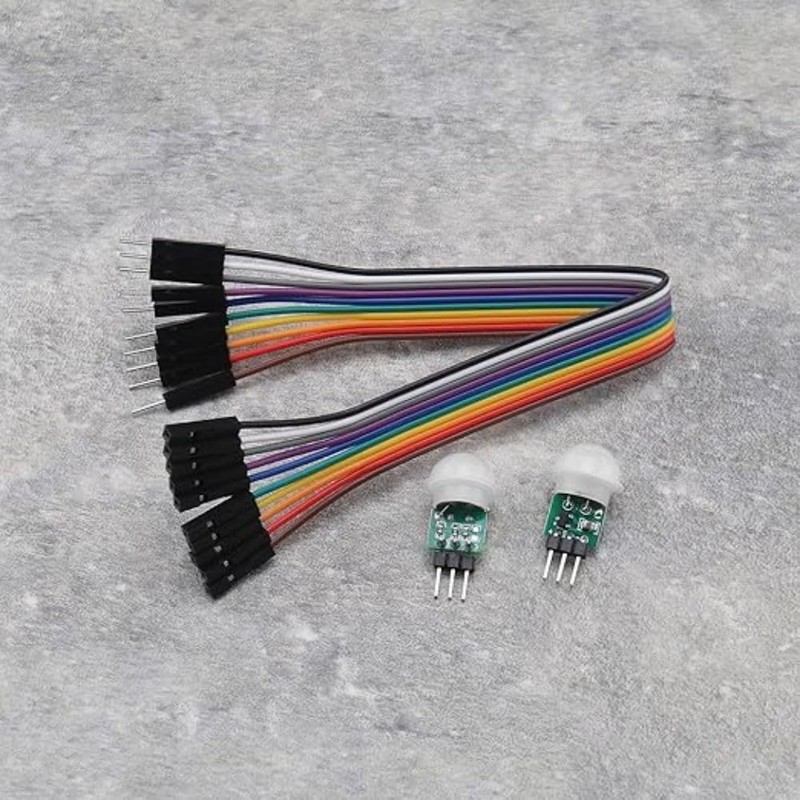 Quxyxso IR Human Sensor 5Pcs AM312 Mini Detector Module HC-SR312