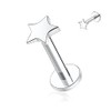 AROWRO 16G Labret Studs Lip Rings G23 Titanium Monroe Lip