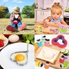 54 PC Cortador de sándwich, cortador de sándwich y sellador,