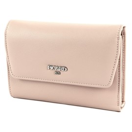 Picard Bingo 88813422D8 Women's Purse High-Quality Leather Rose Quartz 10 x 15 x 2 cm, Rosequì.