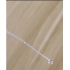 KONMAY 0.8mm Flat Elastic String Bracelet Making Kit-Includes 1 Roll