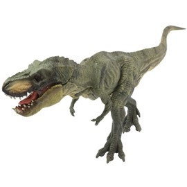 Aki Kumaya Powerful 11.8 inches (30 cm) Grade Dinosaur Figure (Tyrannosaurus (Green), 1, Body)