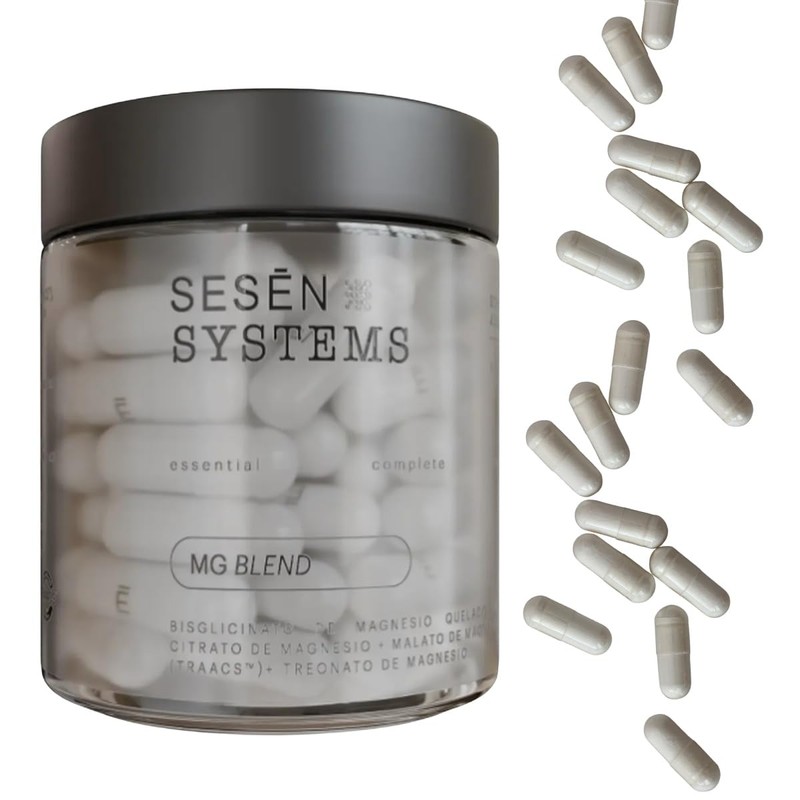 SESN MG Blend Magnesio Multi-forma 60 Cpsulas Bisglicinato Citrato Malato