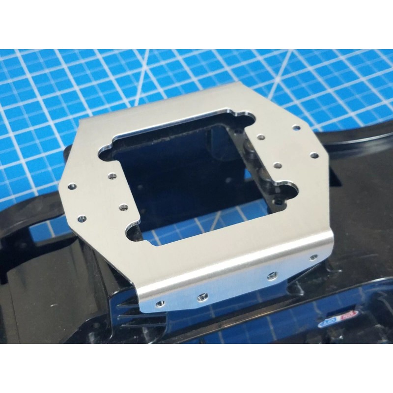 JP Garage Aluminum Wide Wheelbase Chassis Mount Plate Bracket Tamiya