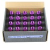 JDMSPEED Purple 60MM Aluminum Extended Tuner Lug Nuts Replacement for