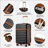 Kono Luggage Expandable 28 Inch Large Checked Luggage, ABS+PC Hardside