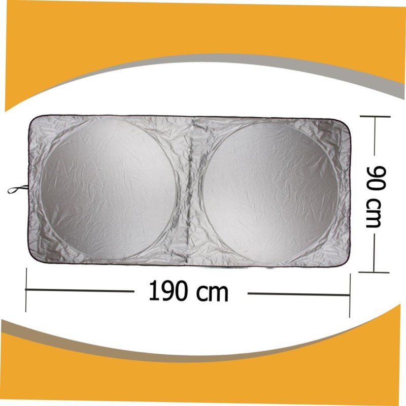 FUNOMOCYA Car Sunshade Solar Reflective for Windshield UV Protection Block