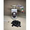 Pro Undercoating Spray Gun, 360 Wand, 1 Quart Bottle, and