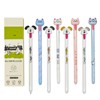 Maydahui 8 Pcs Adorable Cat Dog Tongue-out Pens Release Pressure Pens Cute Cat Dog Gel Pens Novelty Animal Pens Black Ink for Dog Cat Lovers Shcool Office Supplies Party