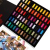 Paul Rubens Professional Soft Pastels, Handmade 72 Vibrant Colors Chalk