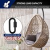 Stainless Steel Chain Quick Links- Locking Carabiners, Chain Hooks, Twist