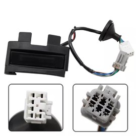 Fabelhpart 81260-2V010 Hatch Button Latch Trunk Release Switch Compatible with Hyundai Veloster 2012-2017 Rear Trunk Hatch Release Switch Buttons Outside HDL Lock Assembly Replace# 812602V010