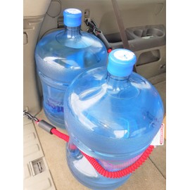 Heavy Duty Bungee Cord | 1 FT Black Professional-Grade SuperBungee Cord | Stretches to 6 ft | 9mm Thick Steel Spring-Clip Rubber-Coated Hooks 500 LB Break Strength (Black)