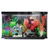 GeLaozee Aquarium Decorations Set - Complete Fish Tank Decor with