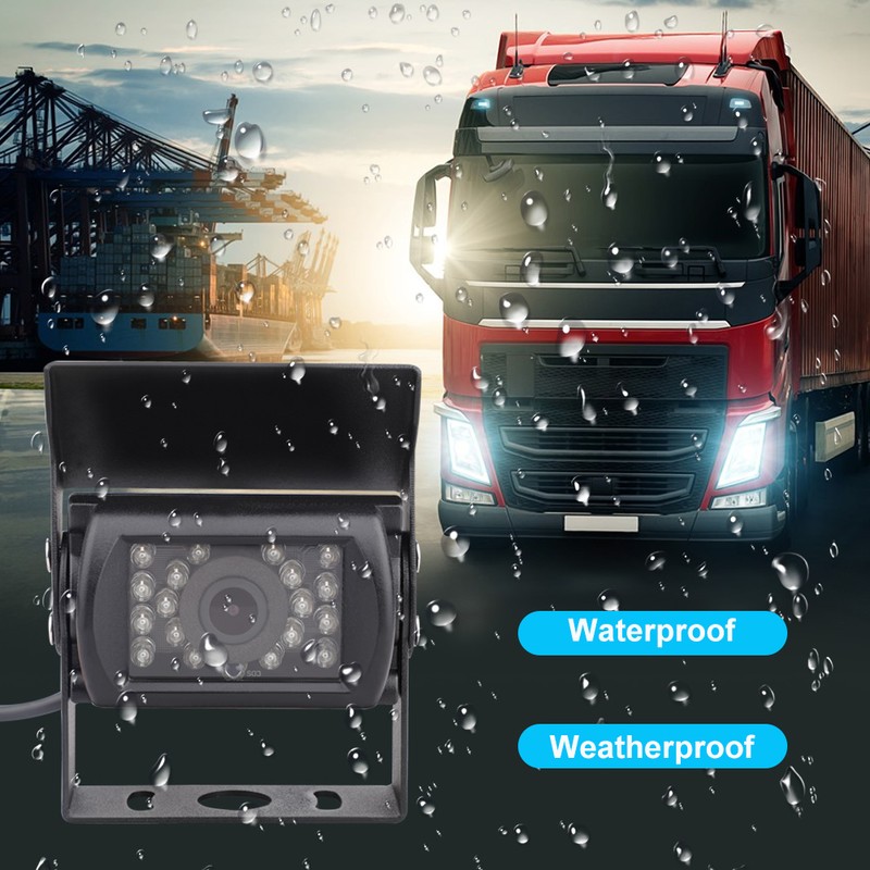 12/24V Truck Bus HD Infrared CCD Night Vision Camera Visual