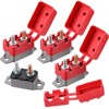 4 Pieces DC 12V - 24V Automatic Reset Circuit Breaker