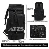 Mochila Táctica Militar 70l Campismo Senderismo Multifuncion