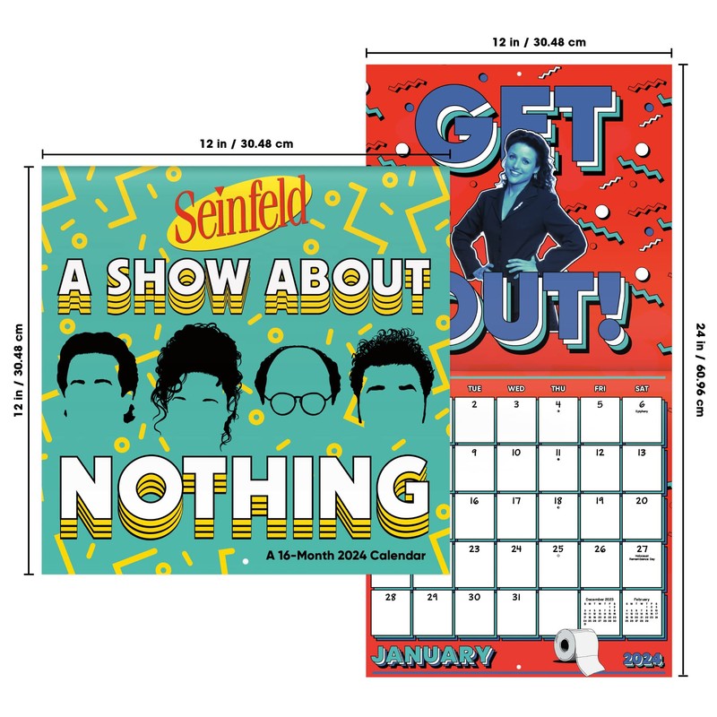 2024 Seinfeld Wall Calendar