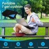 Travel Seat Cushion,Portable Airplane & Stadium Cushion,Gel Grid Design for
