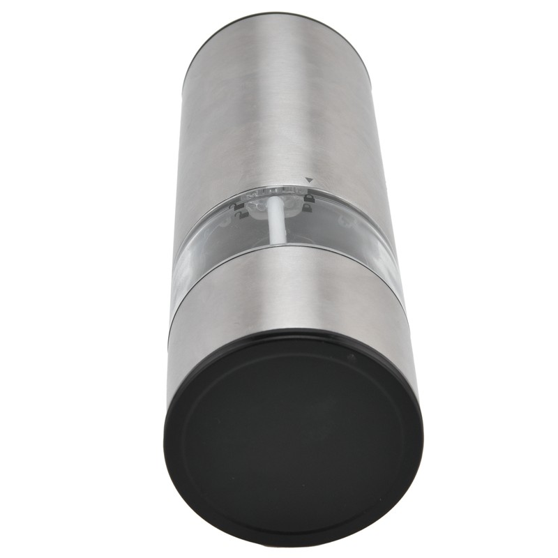 Grinder Stainless Steel Portable Electric Grinder Black Pepper Table Salt