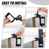 12 Pcs Water Bottle Holder Anti-Spill 360° Rotating for Desk