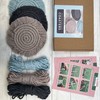 Bergin & Bath Macramé Kit Coasters. Learn to Make Three