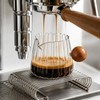 5 oz Espresso Cup, Borosilicate Glass Espresso Cup with Wooden