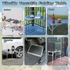 YihuiKo Folding Picnic Table, Camping Table, Adjustable Height Folding Table,