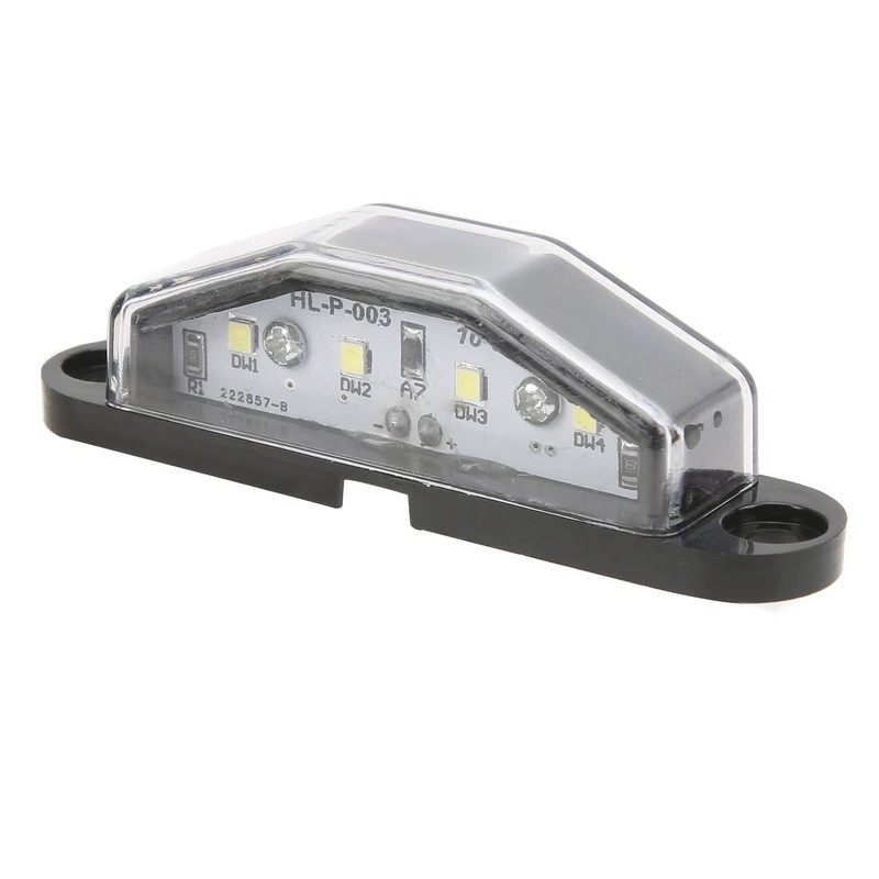 Super Bright 4-LED License Plate Light for Trailer RV Van