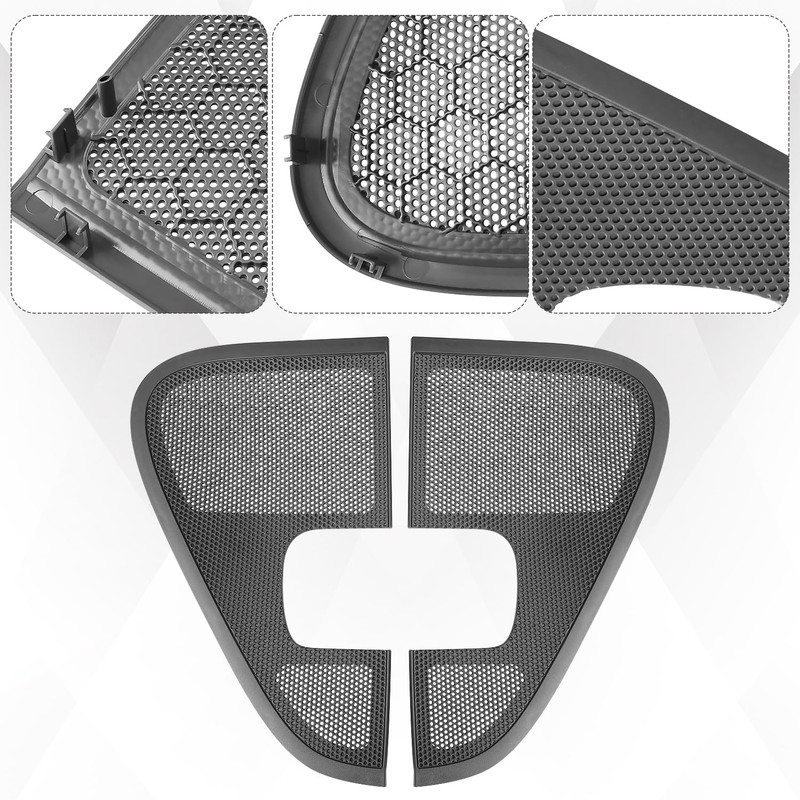 Front Door Speaker Grille Panel Cover Compatible with Ford F150