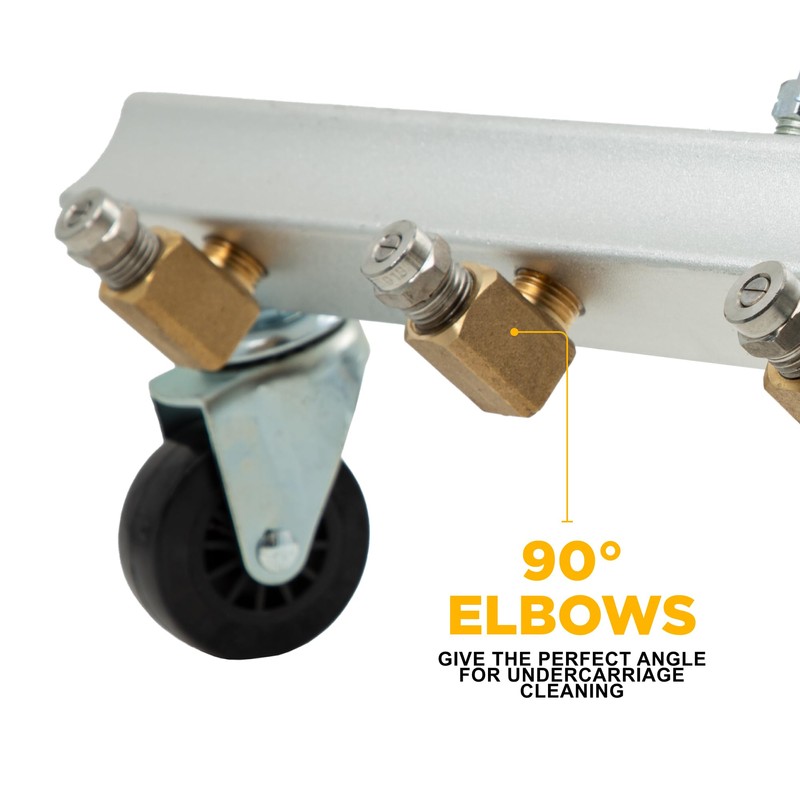 BE PRESSURE 85.400.062 16" Undercarriage Cleaner, 4000 PSI