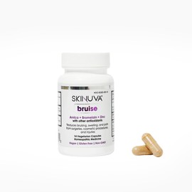 Skinuva® Bruise - Supplement for Bruising and Swelling - A Homeopathic Bruise Remedy Formulated with Arnica, Bromelain & Zinc - 14 Capsules (7-Day Treatment)