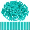 Lineshading 500pcs Expanding Plastic Screw Anchors 1/4" Hole Green Plastic