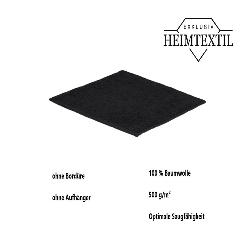 EXKLUSIV HEIMTEXTIL Flannel Set of 4 30 x 30 cm