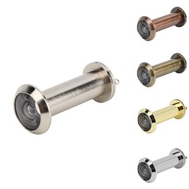 Door Viewer Wide Angle 220 Degrees, Haofy 1 Piece Peephole of the Door Viewer with Privacy Screen, Door Viewer Peephole Security Spy for Door Thickness 55 mm - 90 mm, Drill Hole Diameter 16 mm, for