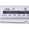 Mytoptrendz® Extra Long Metal Hair Slides Kirby Pins - White