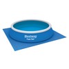 Bestway 16' x 16' Ground Cloth , Blue