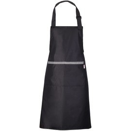 Zihuatailor Waterproof Cooking Apron for Women with Pockets, Womens Aprons for Dog Grooming Dishwashing