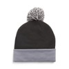 Puma 024810 WRMLBL RemovAble Pom Men's Golf Beanie, PUMA Black/Slate