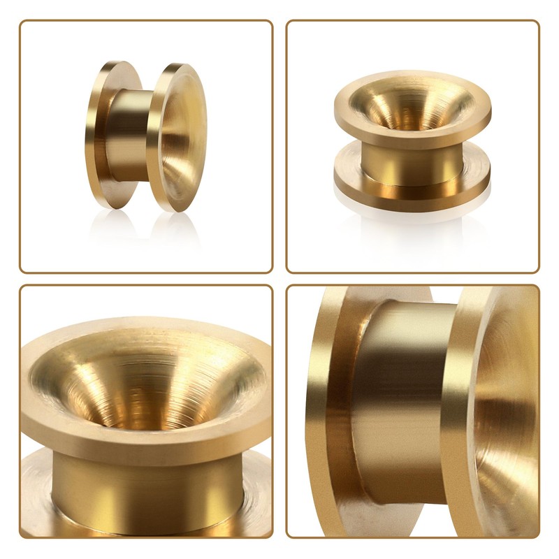 Opzour Universal String Trimmer Head Eyelets - 10 Pack Brass