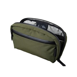 ALPAKA TOILETRY BAG Pouch, Shoulder Bag, Cross-body, Work, Travel, Business (Green)