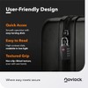 NOVLOCK Suitcase Padlocks – TSA Approved Suitcase Locks with 4-Digit