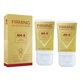 Crema Reafirmante Para El Cuello Ah-8, 2 Unidades, Crema Par