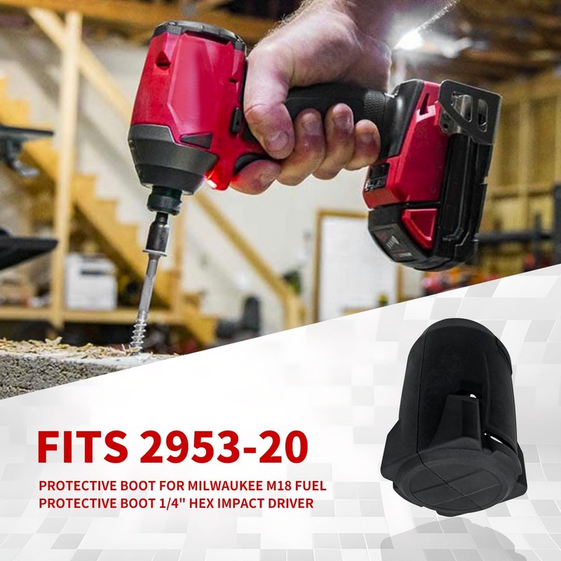 1pack 49-16-2953 Protective Boot for Milwaukee M18 FUEL Protective Boot