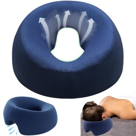 TZEKING Massage Face Cradle Cushion, U-shaped Massage Face Cushion, Massage Pillow with Front Down for the Bed, Pillow with Face Down for Spa Salon, Schools, Offices