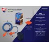 MR Seguridad Caja 100 Pares Tapón Auditivo Reutilizable Cordón En