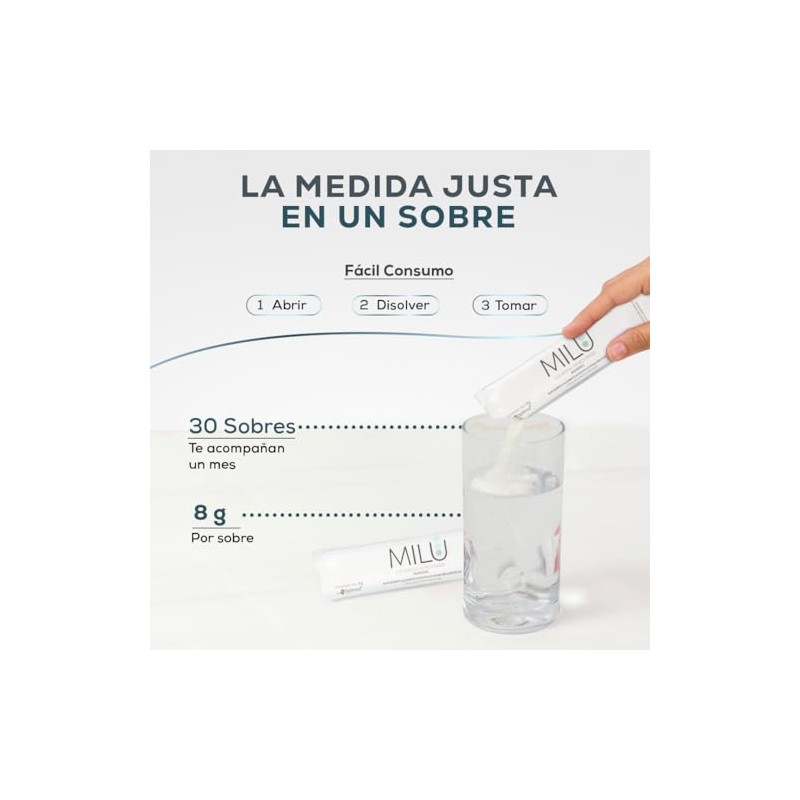 MILU | Colágeno Hidrolizado Marino - Granulado - Certificado No