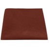 Luxury Walnut Brown Velvet Pocket Square